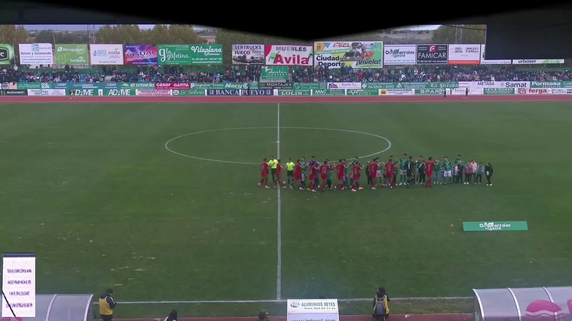 C.F. Villanovense VS CD Badajoz