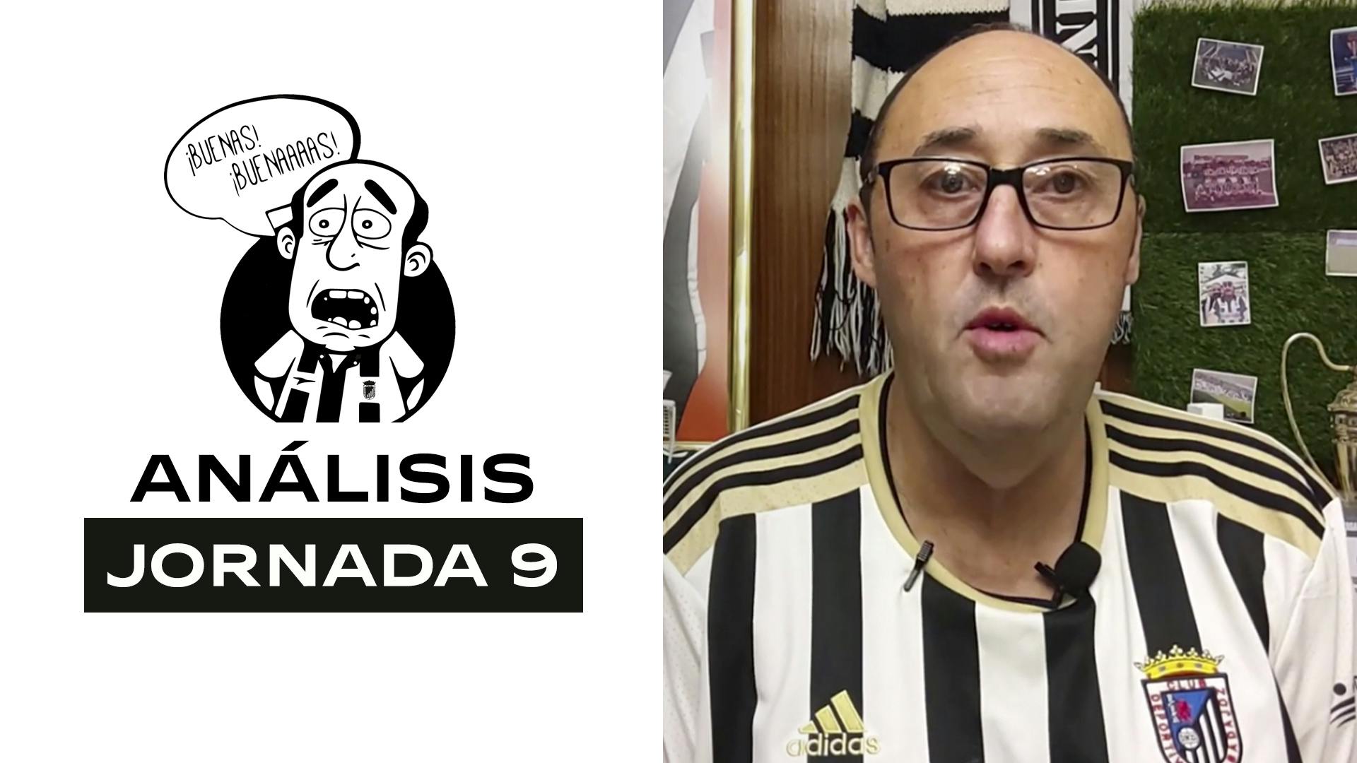 Analisis de la Jornada N 9, los 5 grupos de 2Rfef