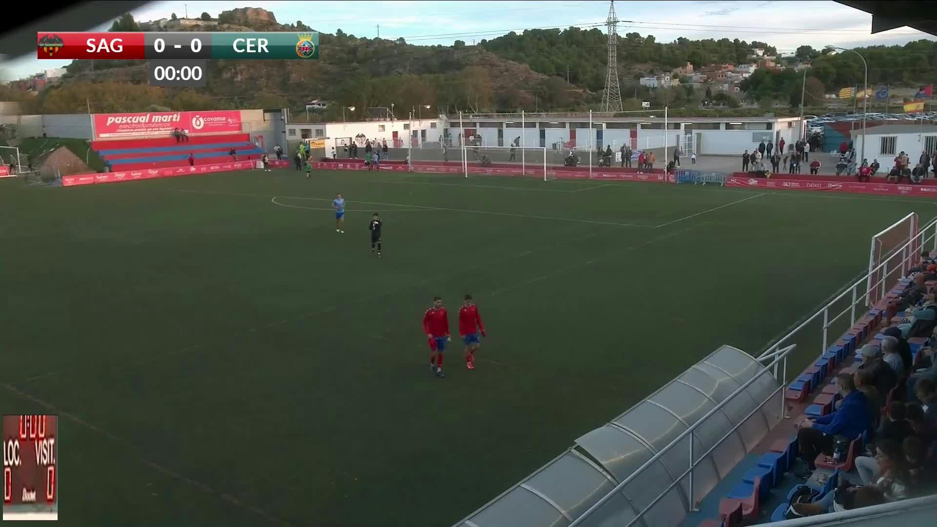 At. Saguntino	VS Cerdanyola del Valles F.C.