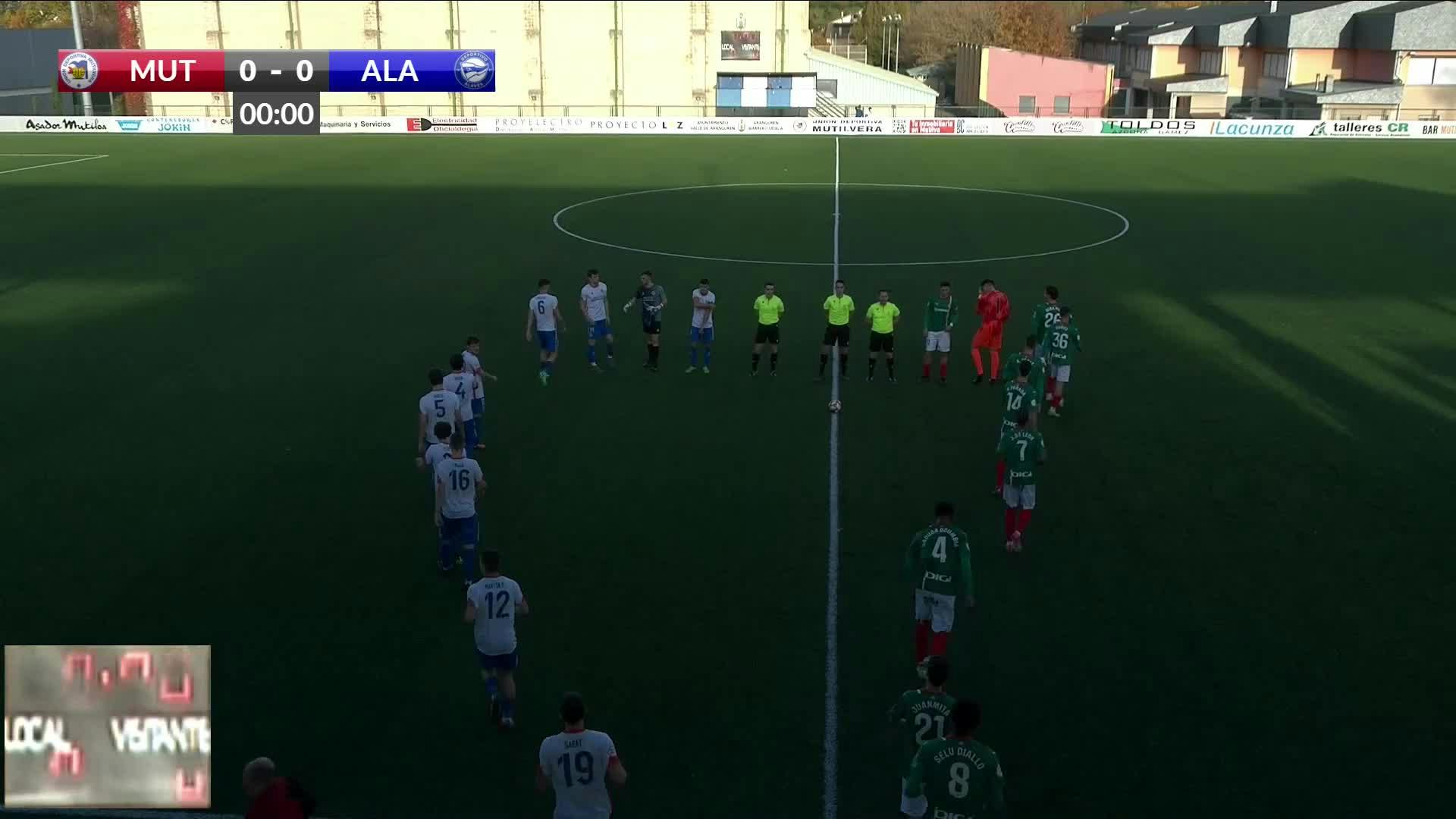 U.D. Mutilvera VS Deportivo Alavés SAD "B"