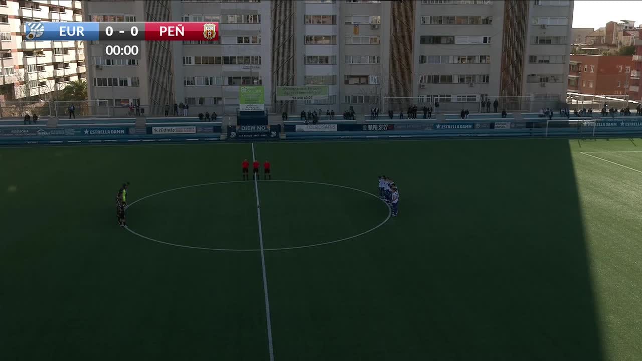 Club Esportiu Europa VS SCR Peña Deportiva