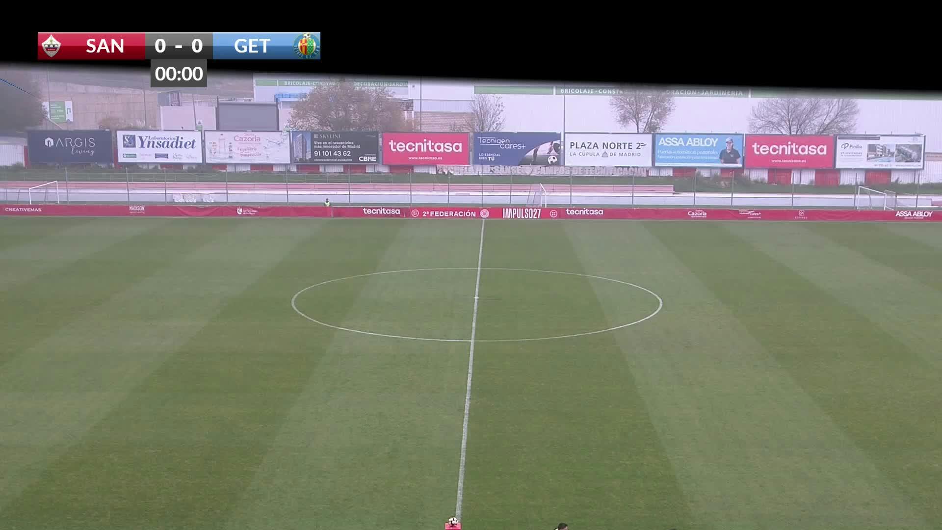 U.D. San Sebastian de Los Reyes VS Getafe CF B