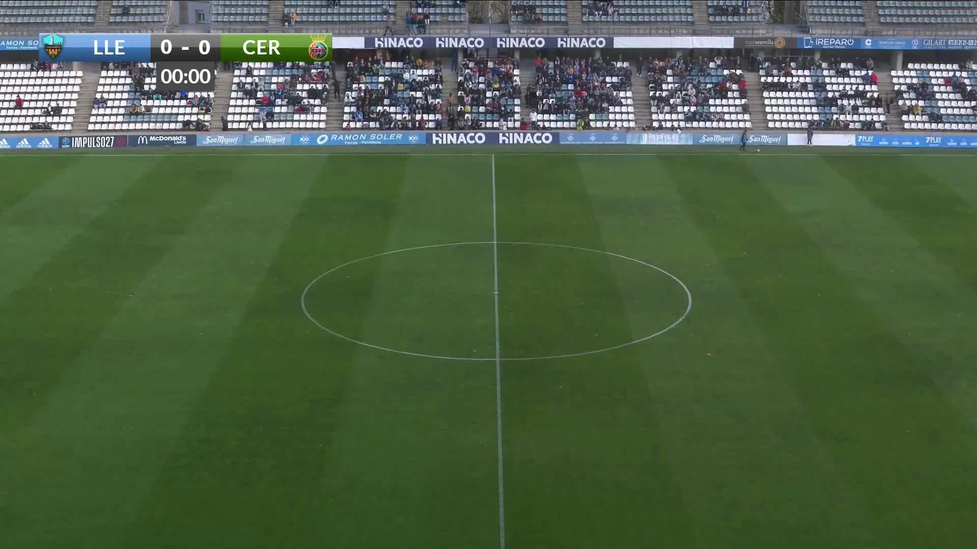 Club Lleida Esportiu VS Cerdanyola del Valles F.C.