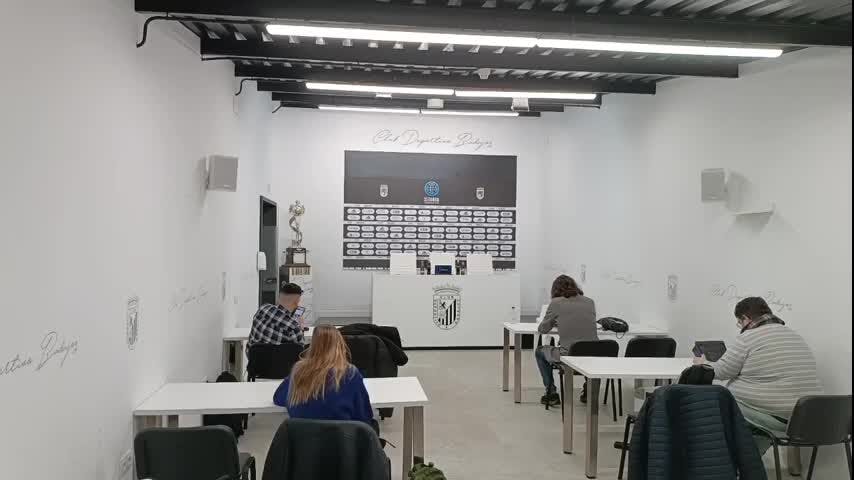 Rueda de prensa previa a CD Mensajero - CD Badajoz 