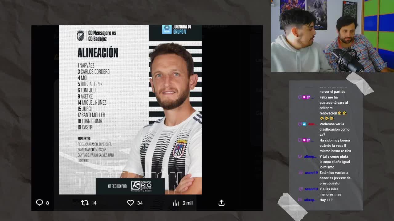 JORNADA 14 | CD MENSAJERO vs CD BADAJOZ 