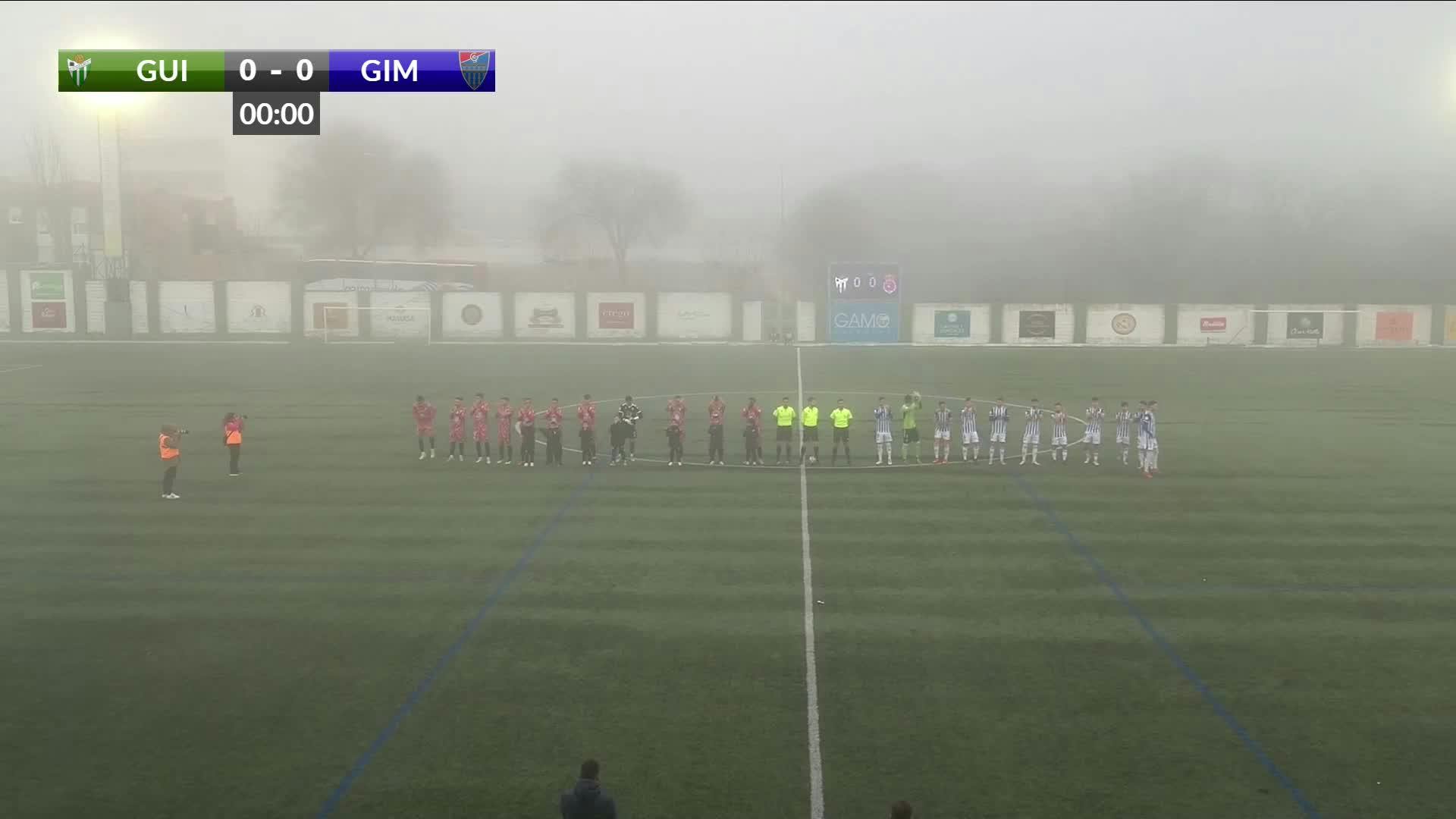 C.D. Guijuelo	VS R.S. Gimnastica de Torrelevega
