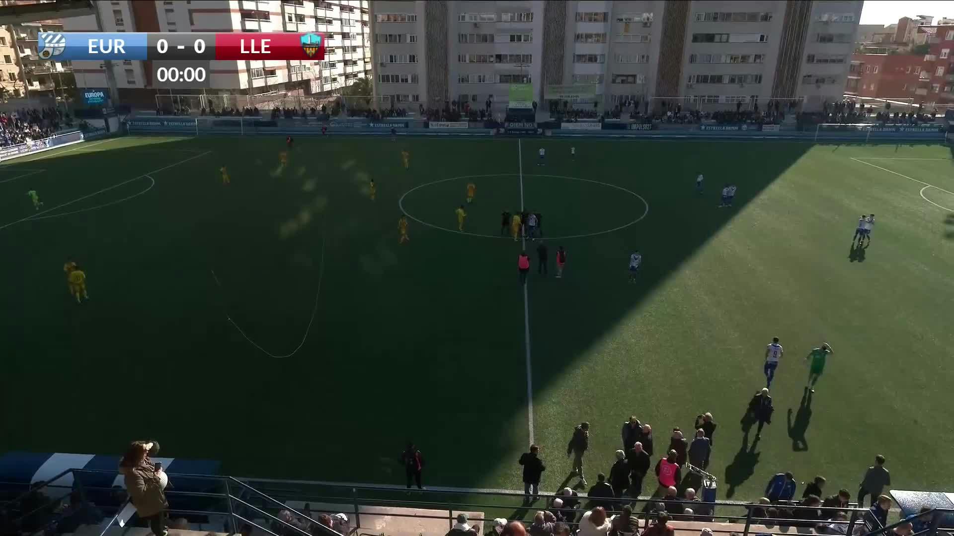 Club Esportiu Europa VS Club Lleida Esportiu