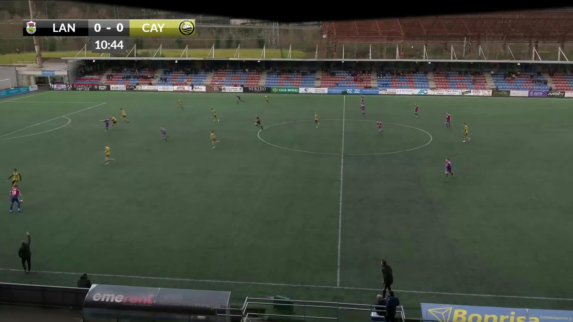 U.P. Langreo VS C.D. Cayon