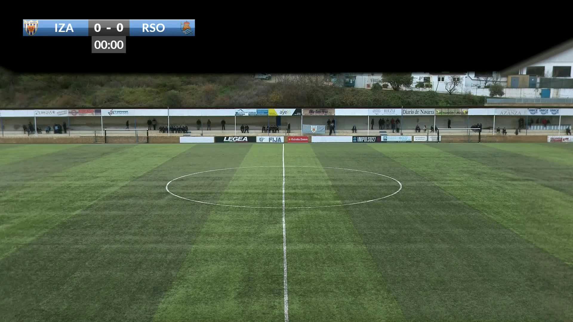 C.D. Izarra VS Real Sociedad de Fútbol SAD "C"