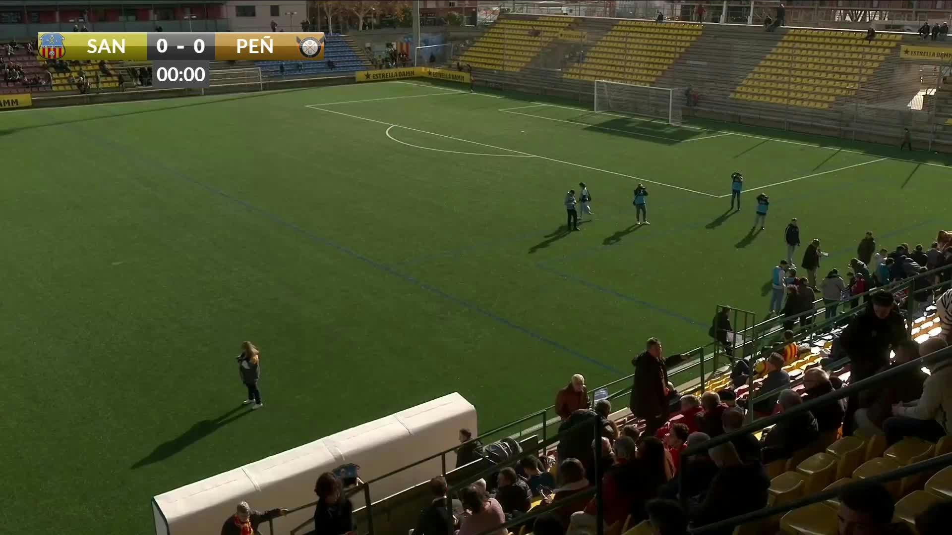 U.E. Sant Andreu VS C.D. Peña Independiente