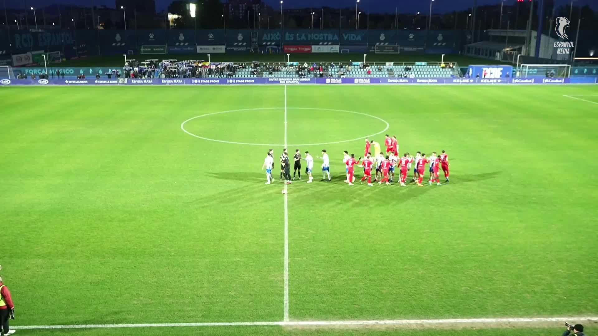 R.C.D. Espanyol de Barcelona SAD "B" VS Hércules Alicante CF