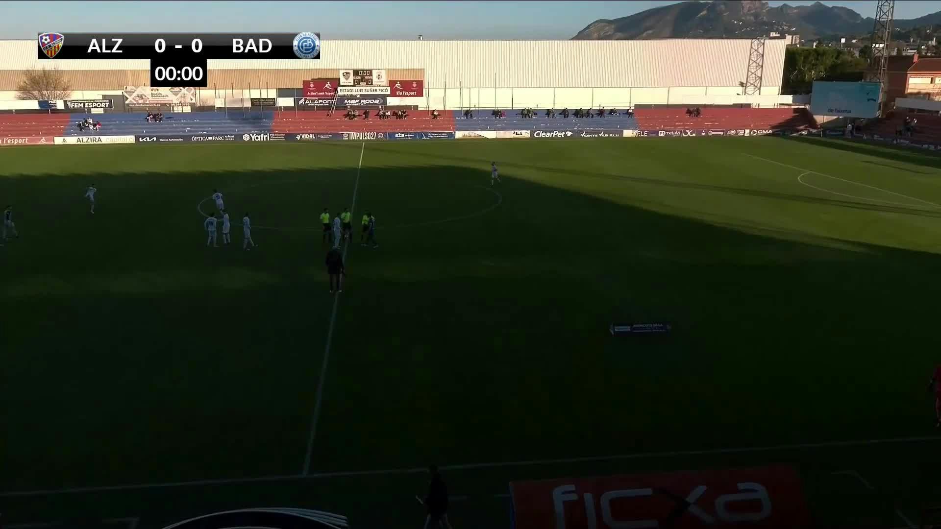 U.D. Alzira VS CF Badalona Futur