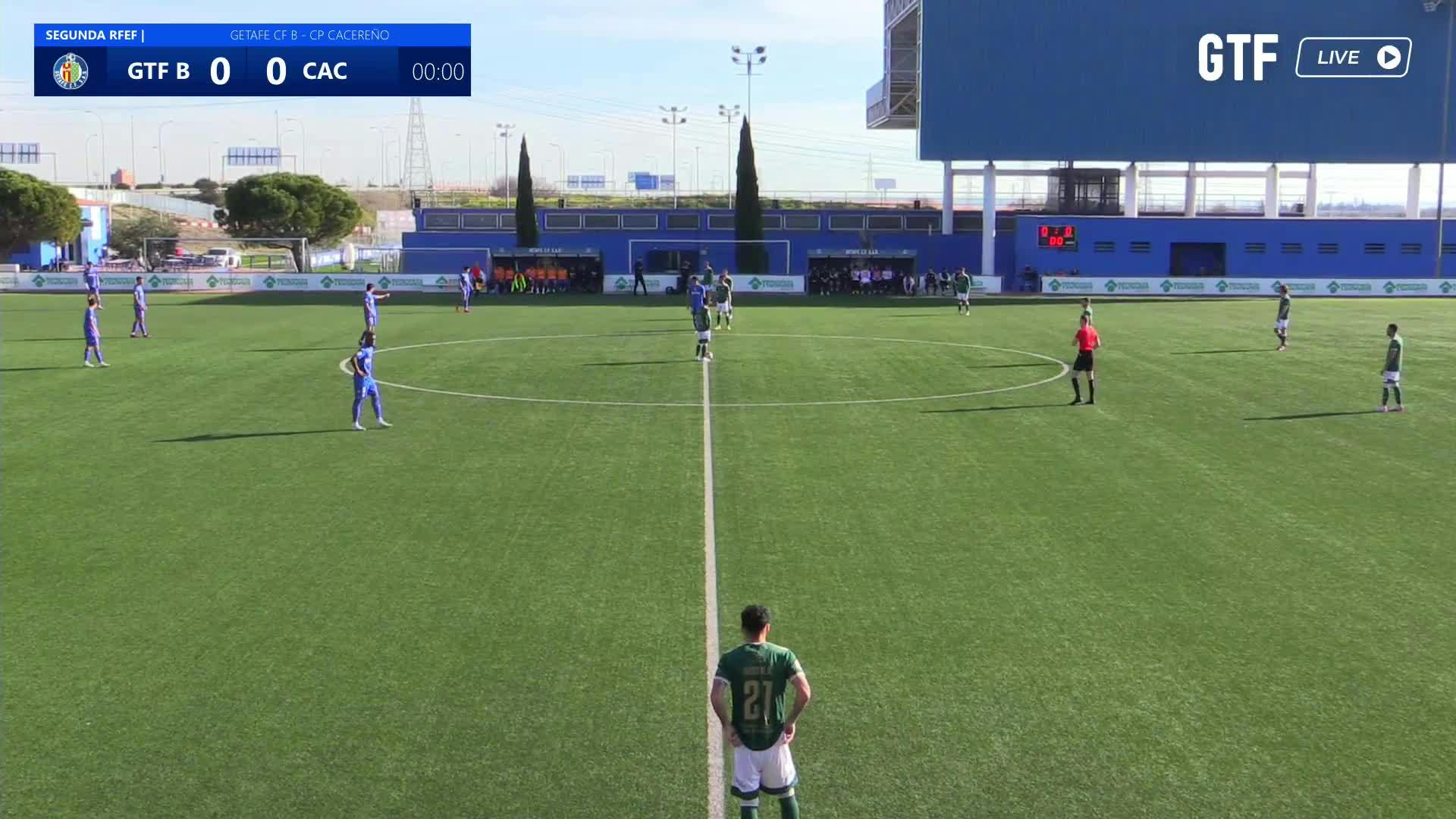 Getafe CF B	VS C.Pvo. Cacereño SAD