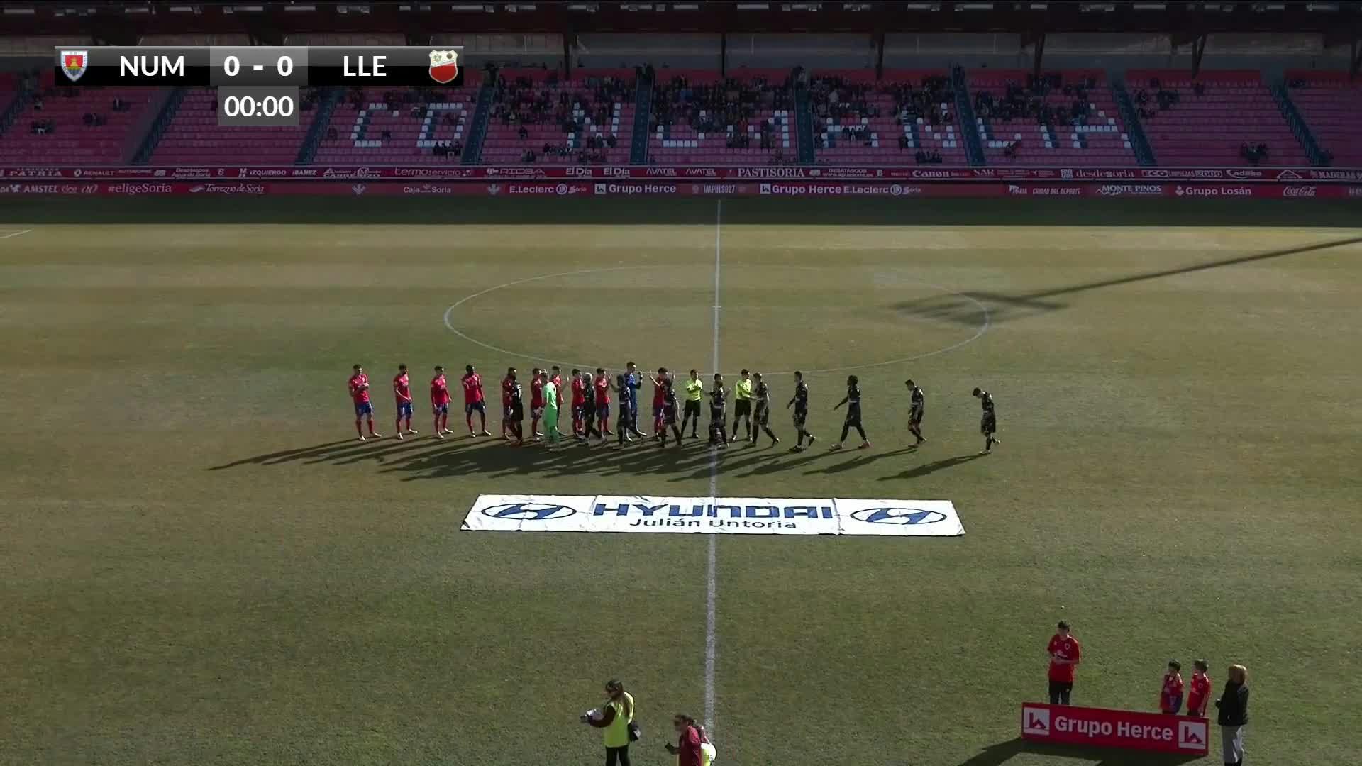 C.D. Numancia de Soria VS A.D. Llerenense