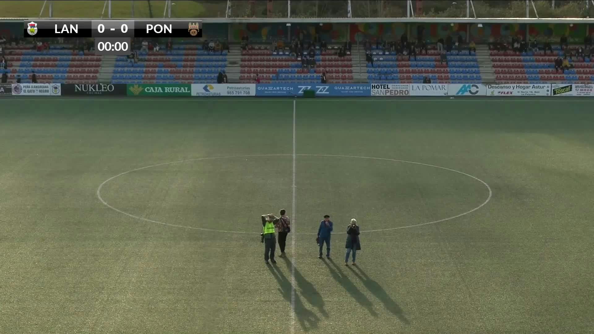 U.P. Langreo	VS Pontevedra C.F. Sad