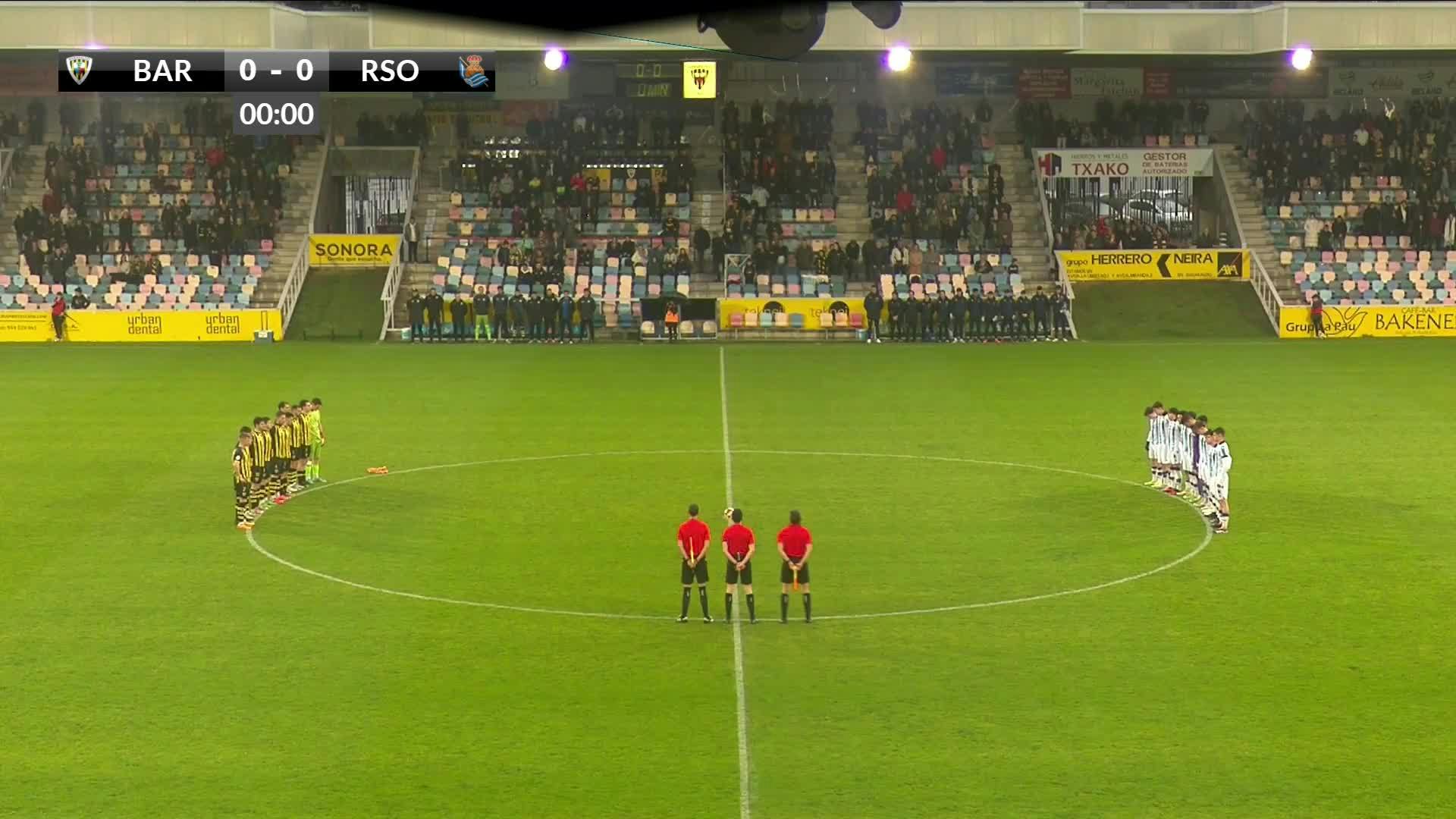 Barakaldo C.F. VS Real Sociedad de Fútbol SAD "C"