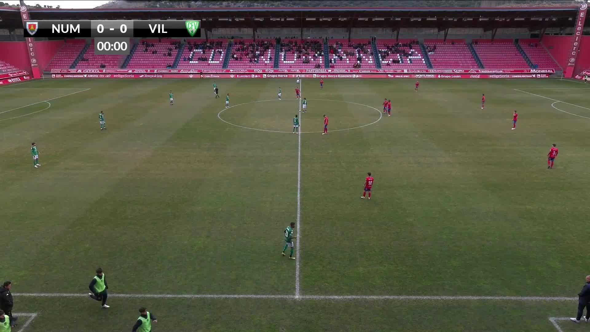 C.D. Numancia de Soria VS C.F. Villanovense