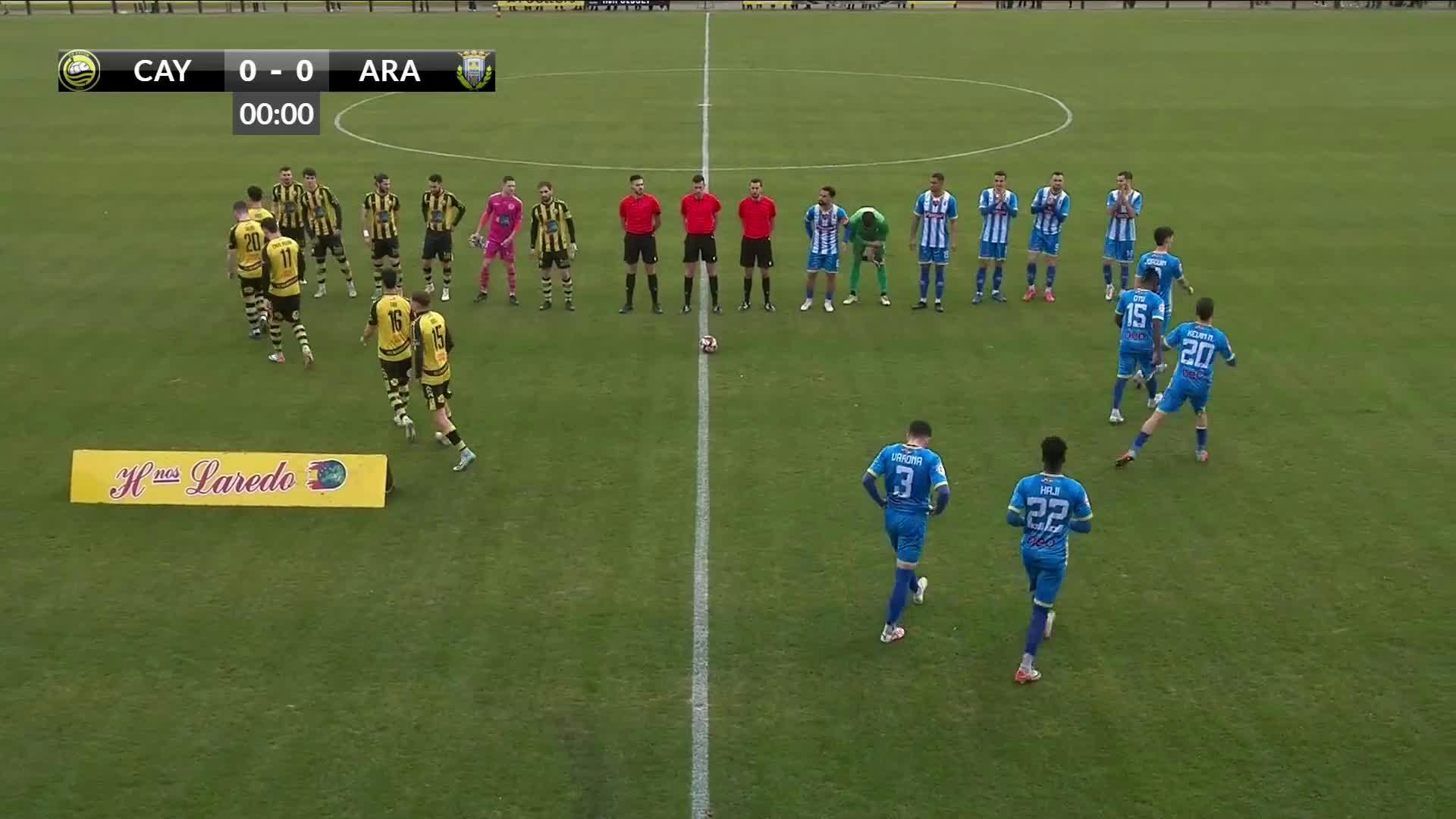 C.D. Cayón VS Arandina C.F.