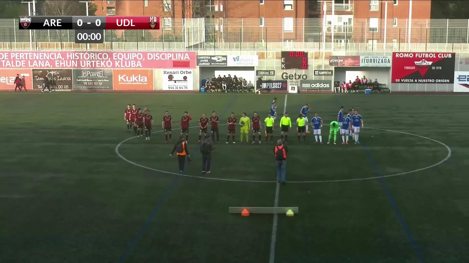 Arenas Club	VS Unión Deportiva Logroñés