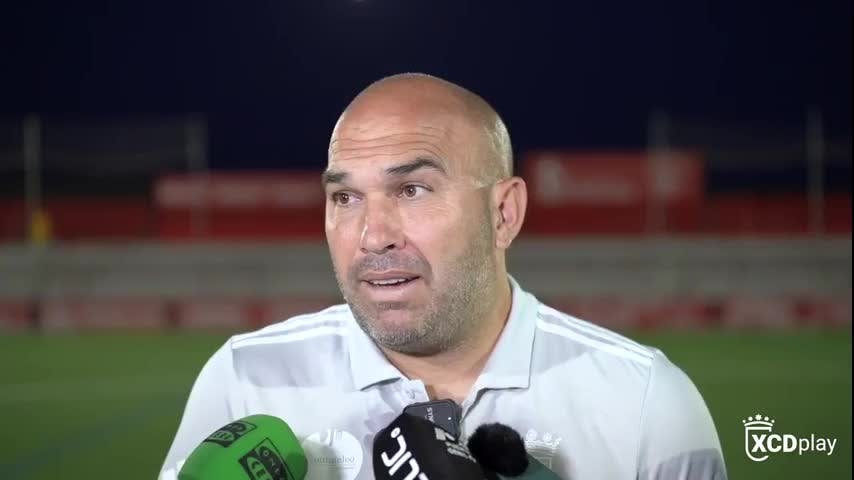 Rueda de Prensa Post Partido de Diego Galiano