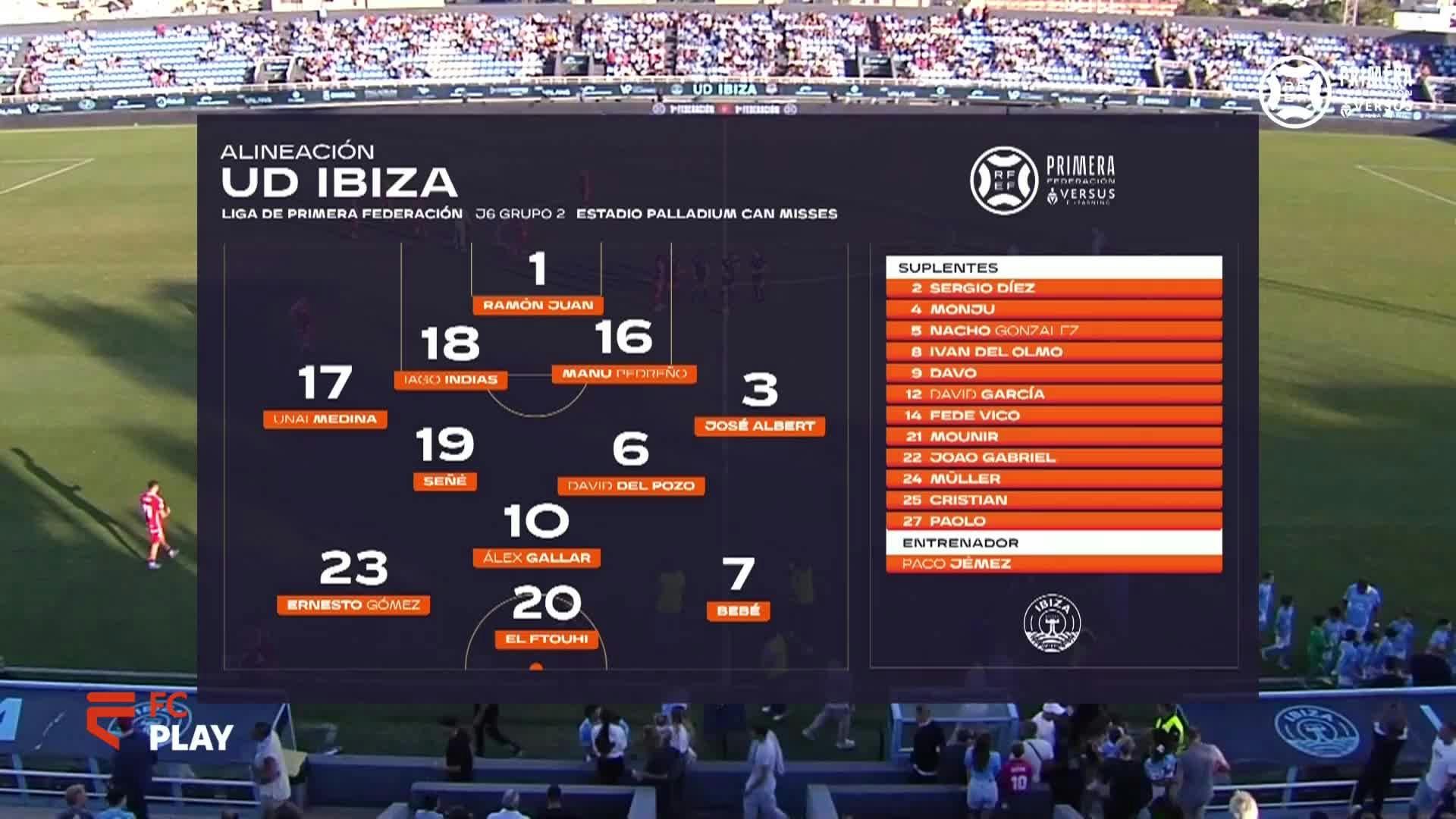 UD Ibiza vs Gimnástic de Tarragona