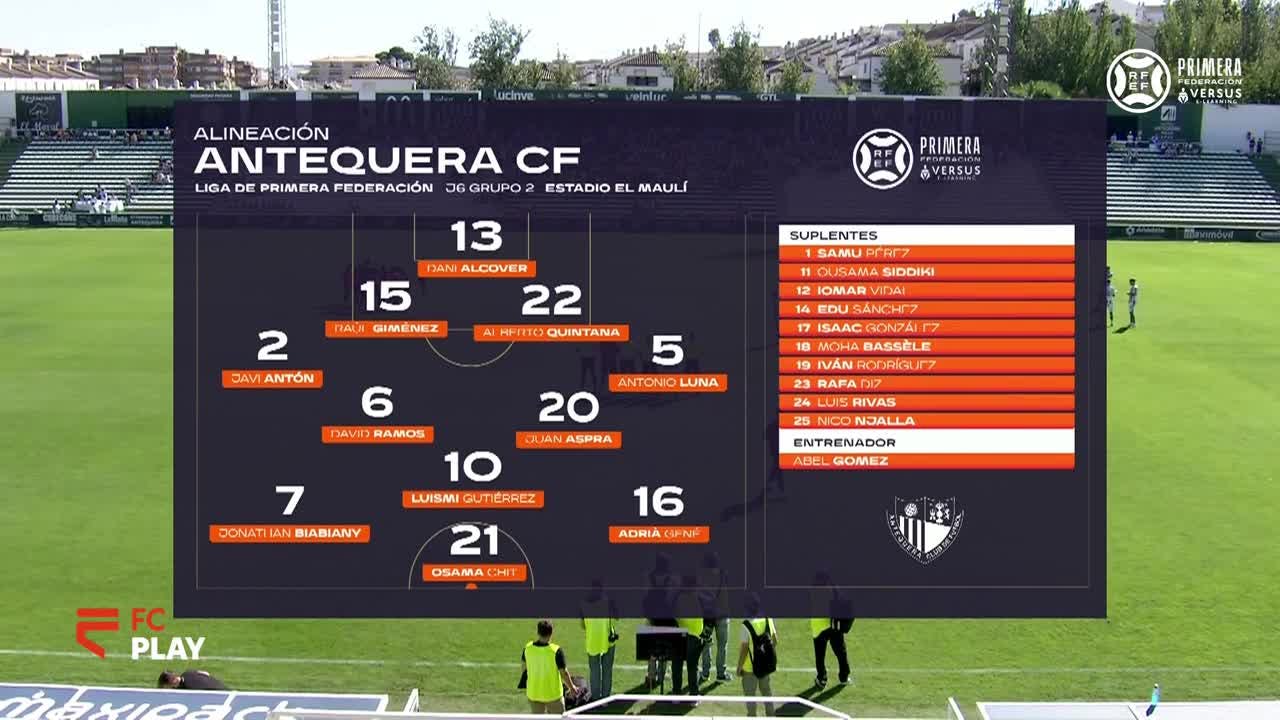 Antequera CF vs CE Sabadell FC