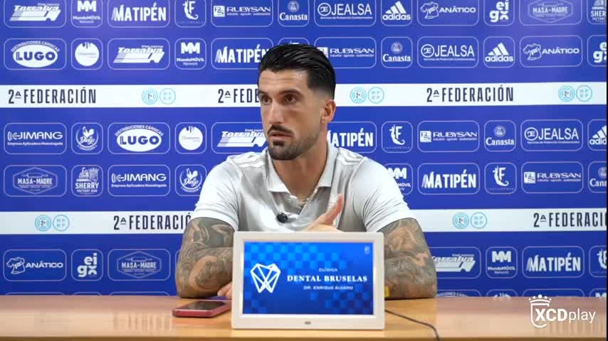 Rueda de prensa post partido De la Calzada | Xerez CD - UD Almería B