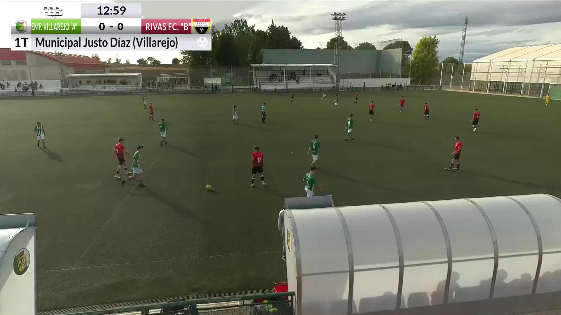 PREFERENTE JUVENIL	EMF. VILLAREJO ´´A´´	RIVAS FC. ´´B´´