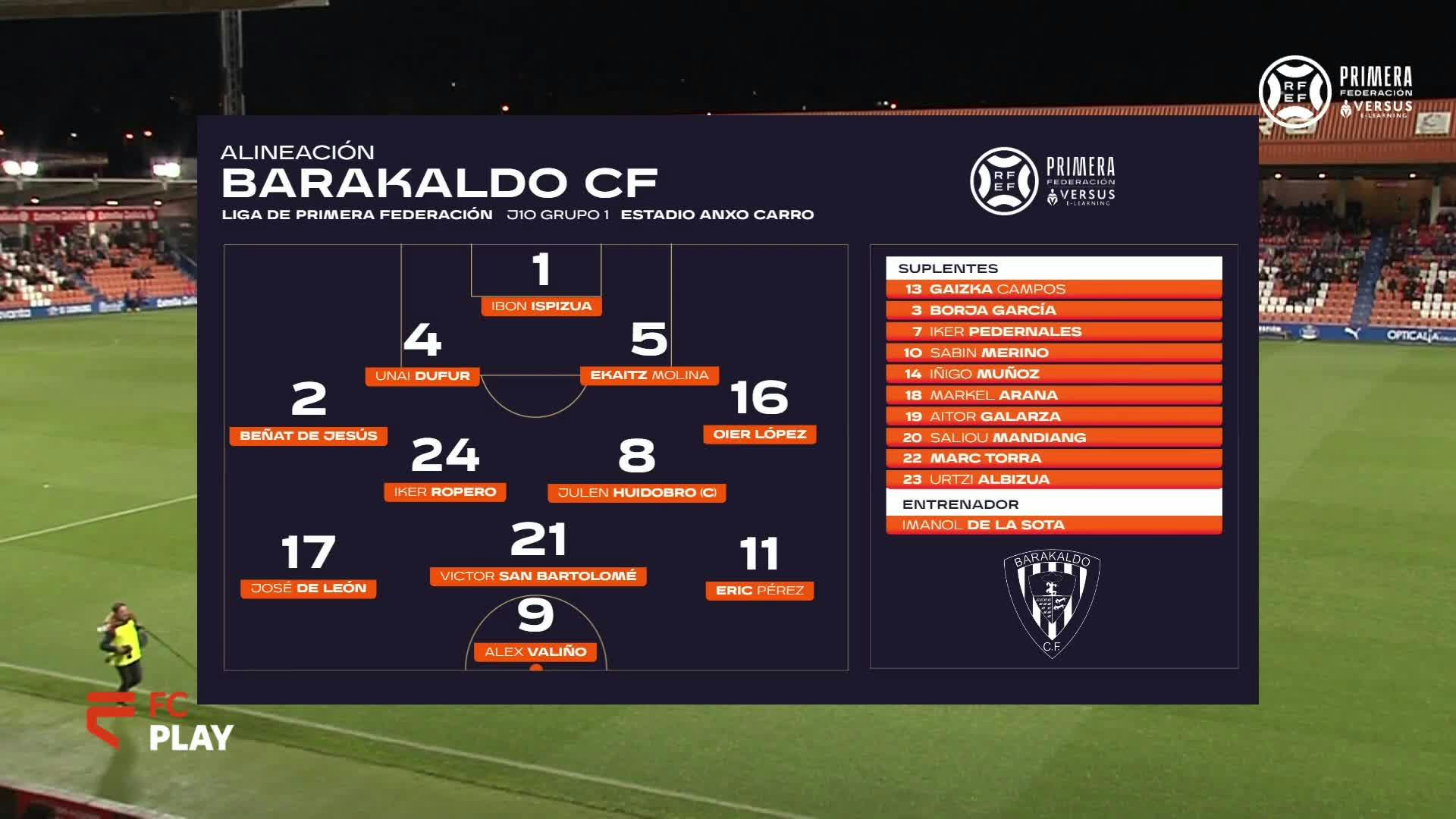 CD Lugo vs Barakaldo CF