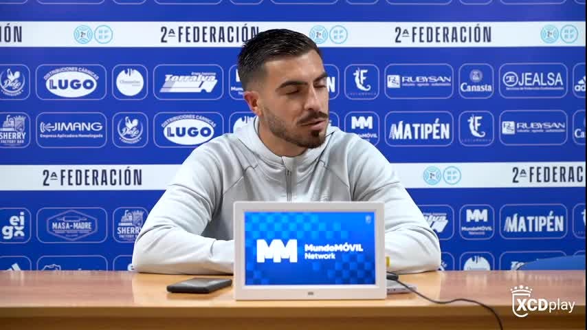Rueda de prensa de Zelu, post partido Xerez CD - Real Jaén