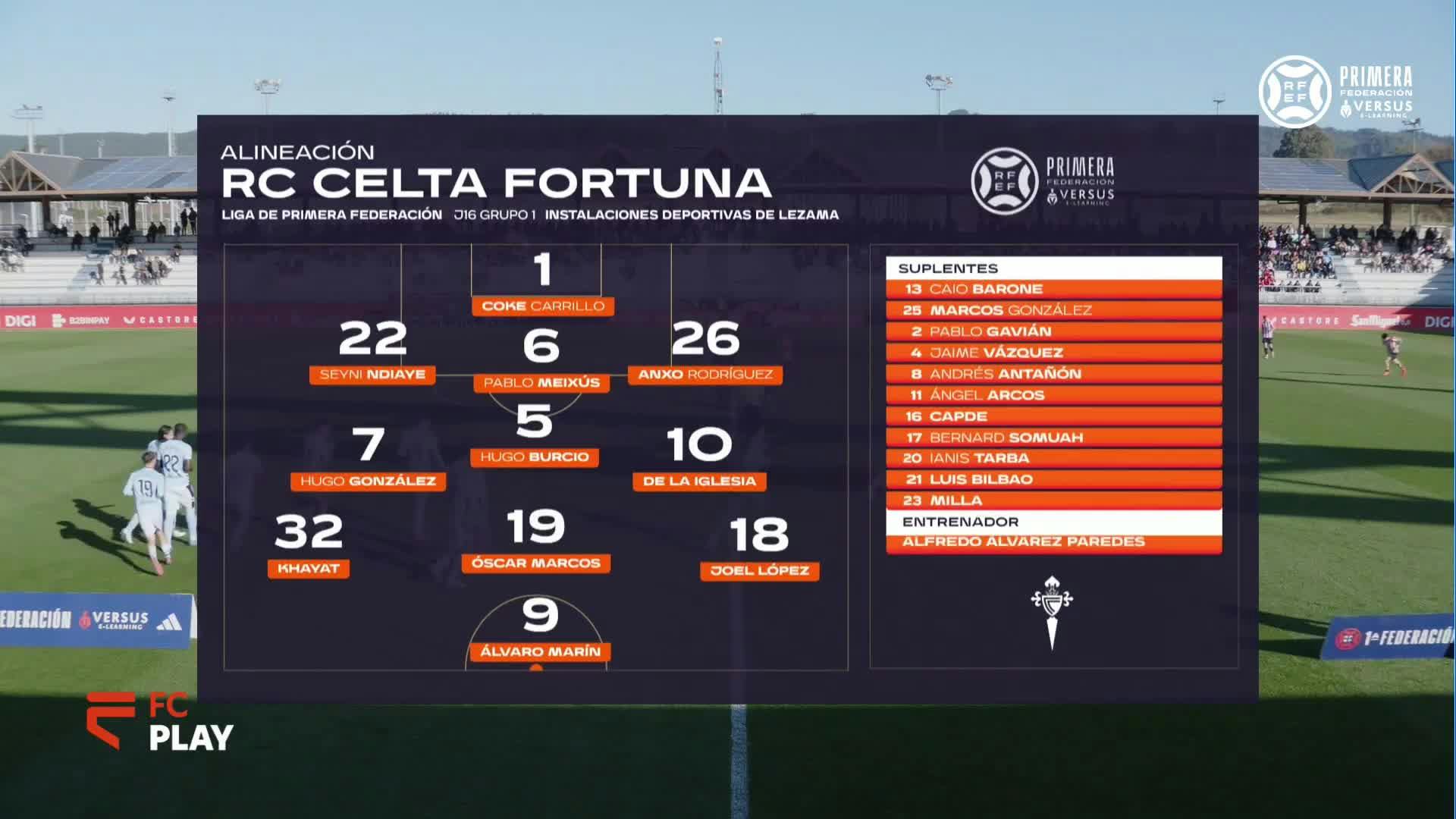 Athletic Club "B" vs RC Celta Fortuna