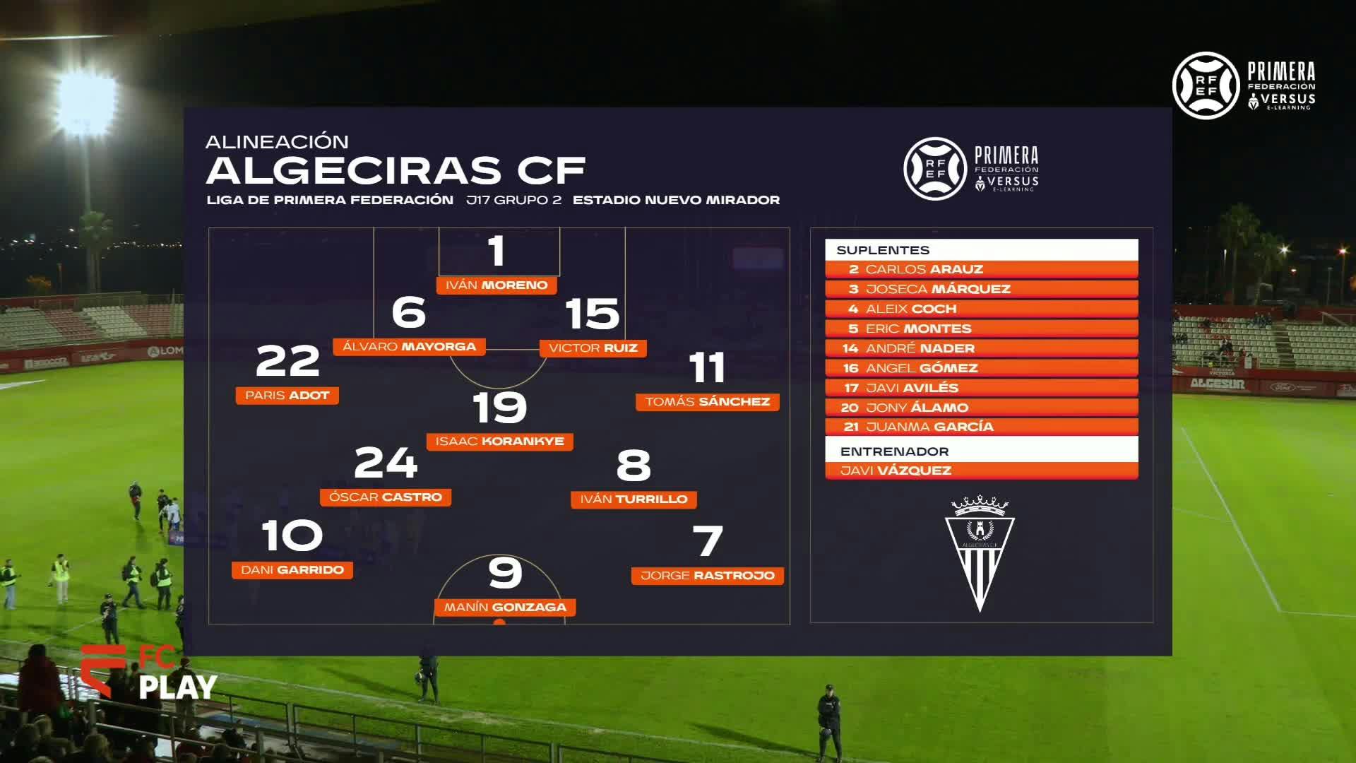 Algeciras CF vs Villareal "B"