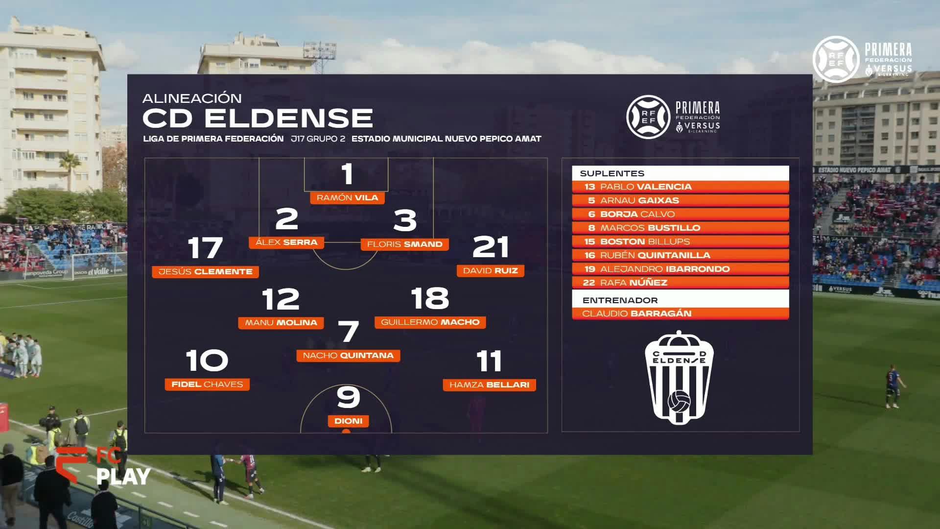 CD Eldense vs Betis Deportivo Balompié