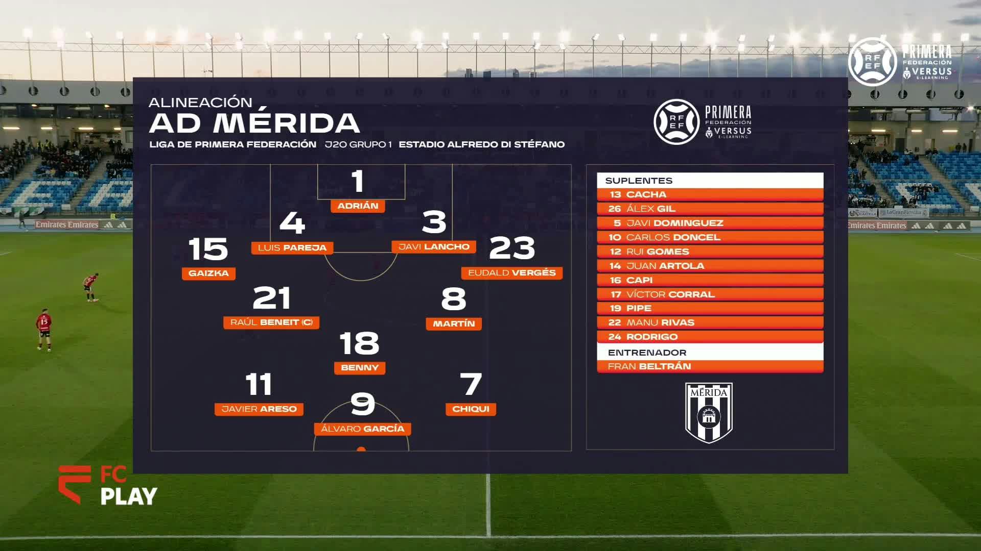 Real Madrid Castilla vs AD Mérida