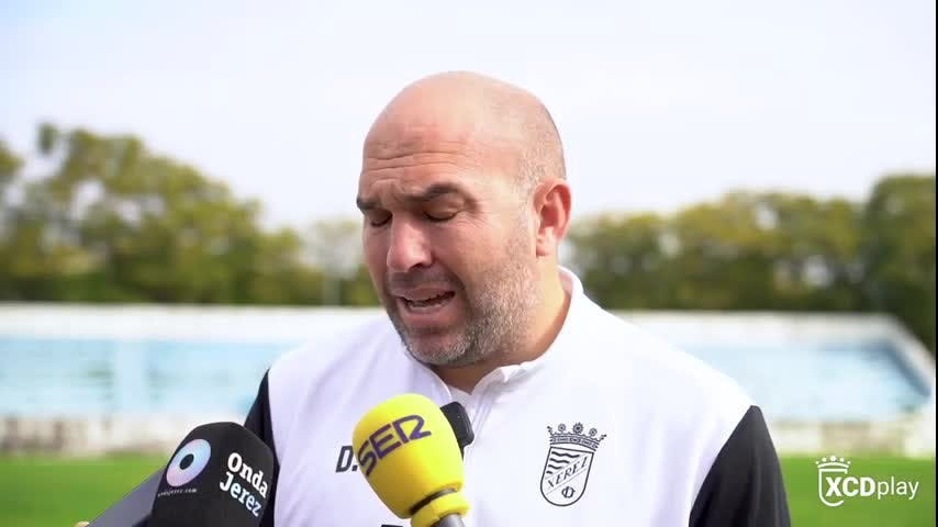 Rueda de prensa, previa al Almería B - Xerez CD