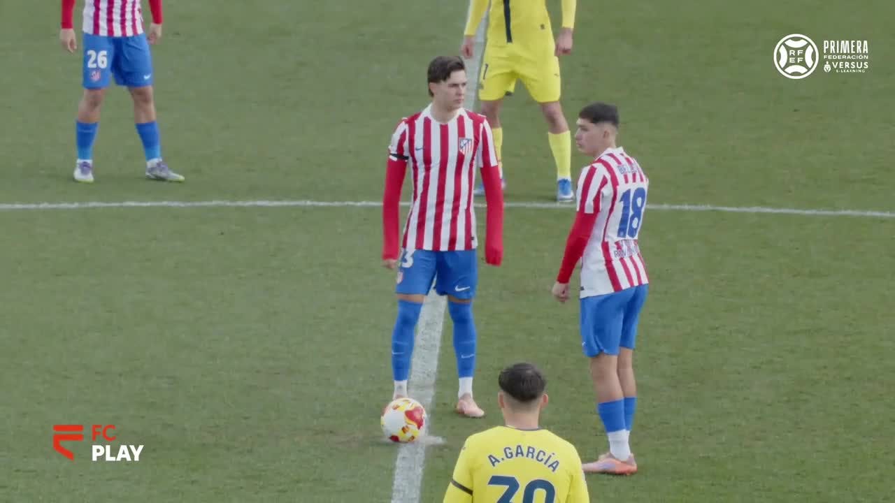 Atlético Madrileño vs Villareal CF "B"