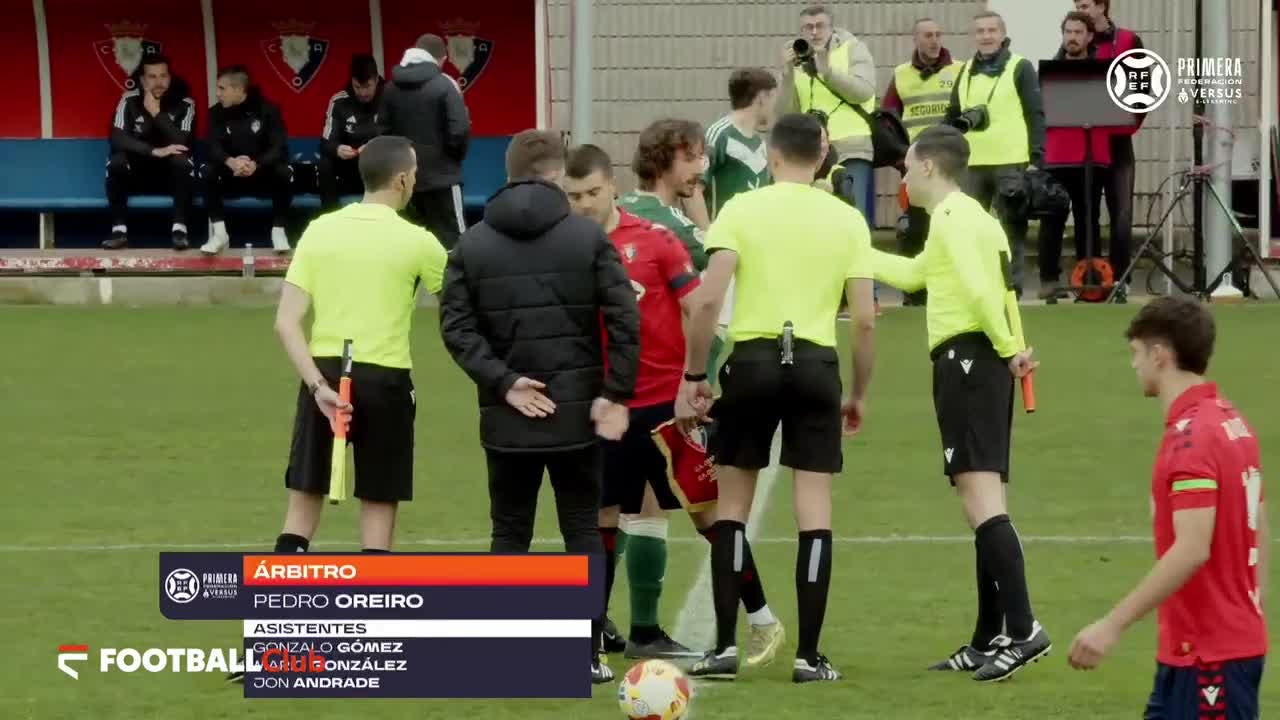 Club Atlético Osasuna "B" vs CP Cacereño