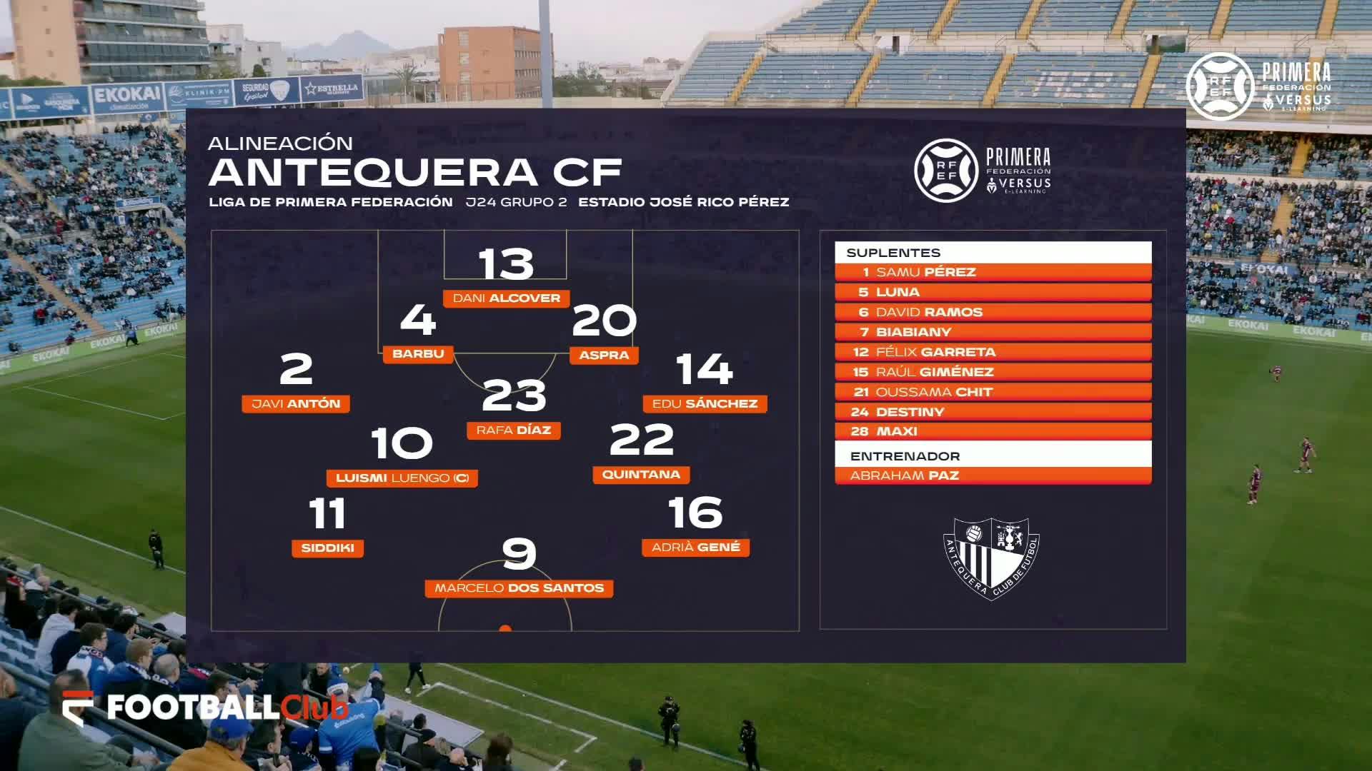 Hércules de Alicante CF vs Antequera CF