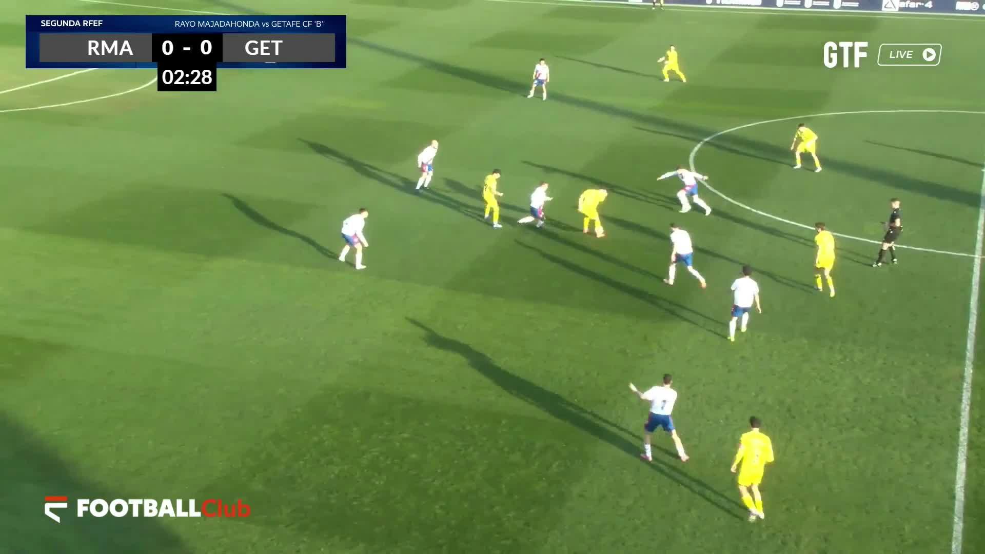 2ª RFEF	Rayo Majadahonda	Getafe B