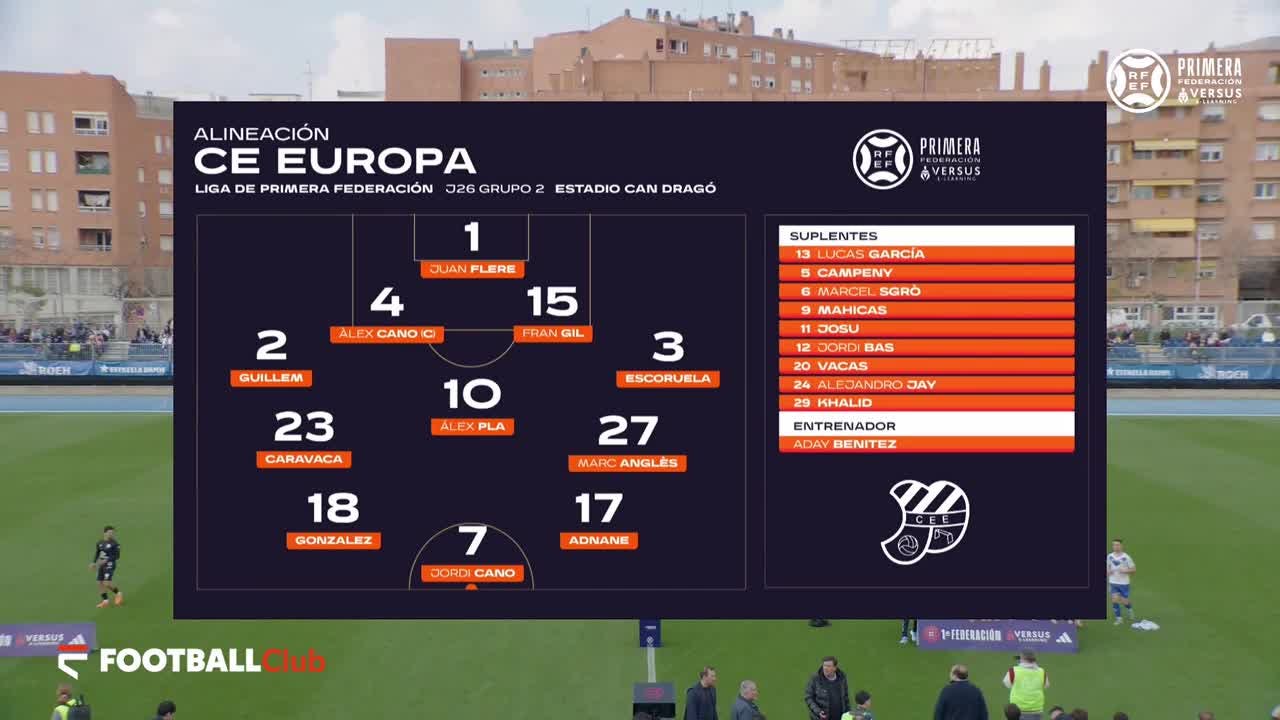 CE Europa vs Juventud de Torremolinos CF