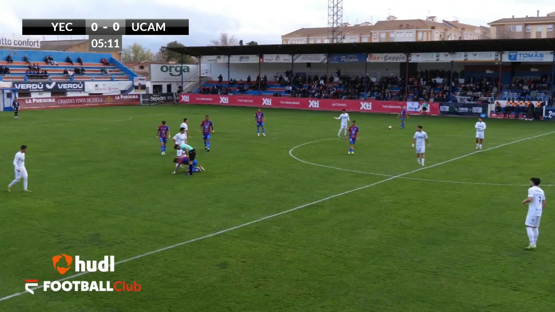 2ª RFEF	Yeclano Deportivo	UCAM Murcia