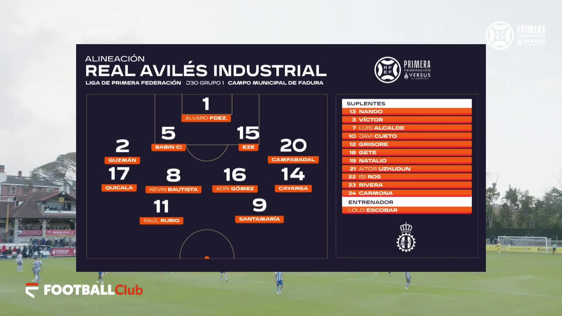 Arenas Club vs Real Avilés Industrial