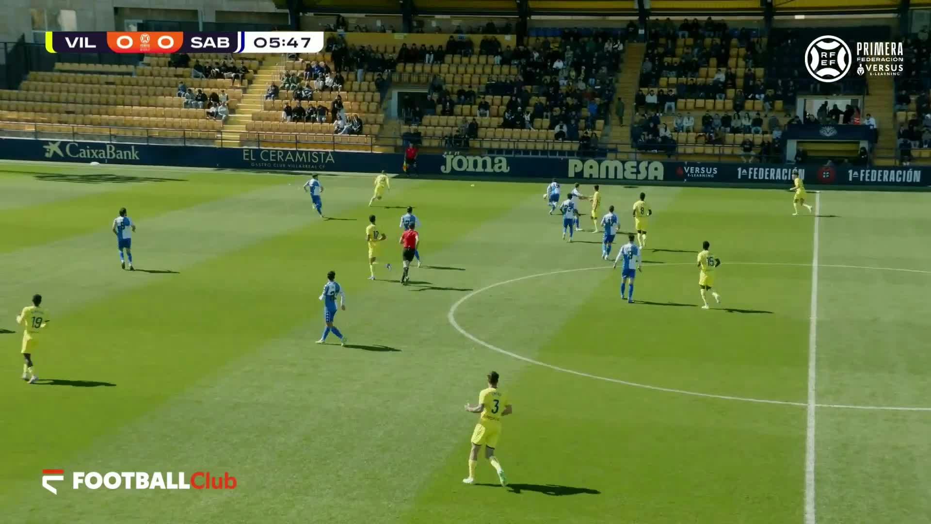 Villarreal CF "B" vs CE Sabadell FC