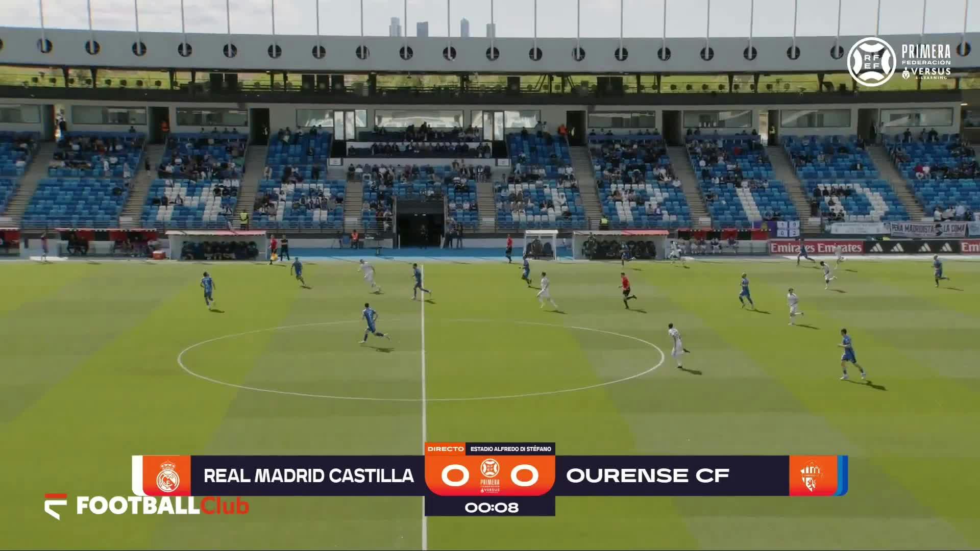 Real Madrid Castilla vs Ourense CF