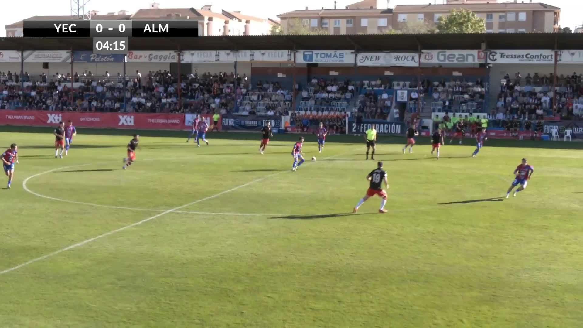 2ª RFEF	Yeclano Deportivo 	Almería B