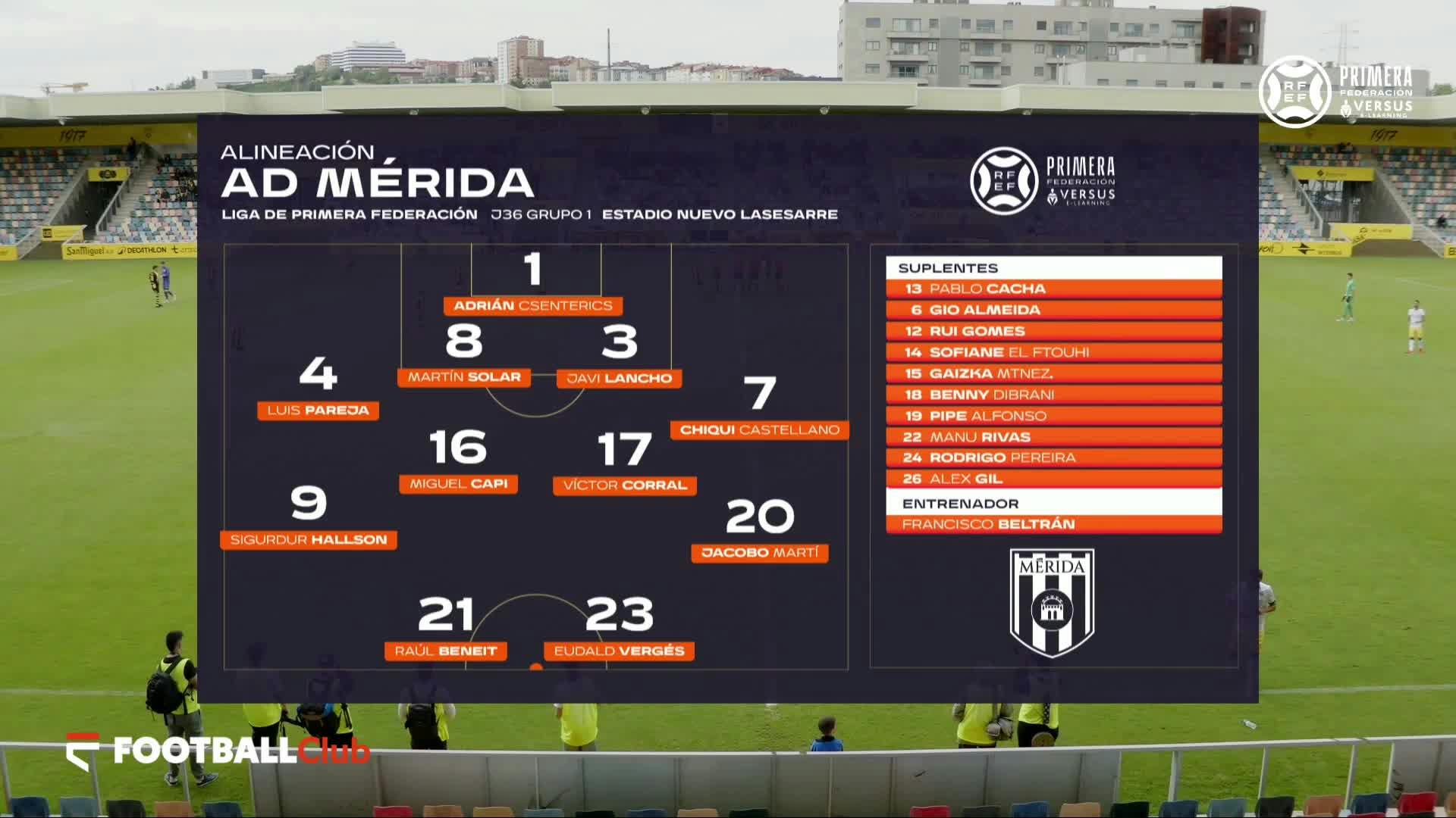 Barakaldo CF vs AD Mérida