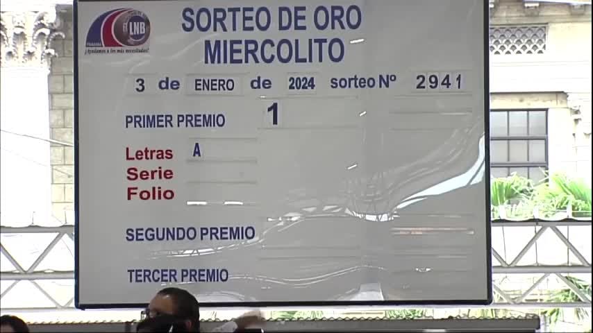La Lotería del 3 de enero de 2024
