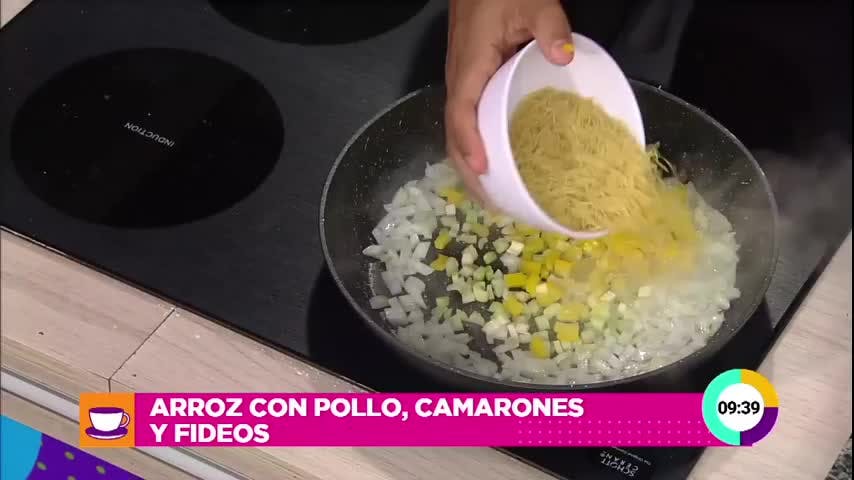 Cocina con Alexis: Arroz con pollo, fideos y mariscos