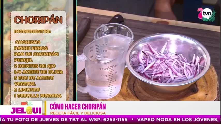 Cocina con Alexis : Receta de choripan