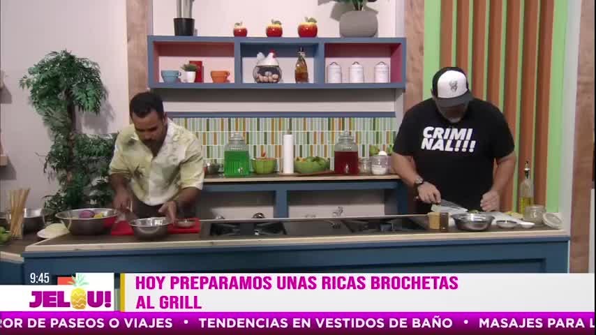 Cocina con Alexis: Brochetas al Grill